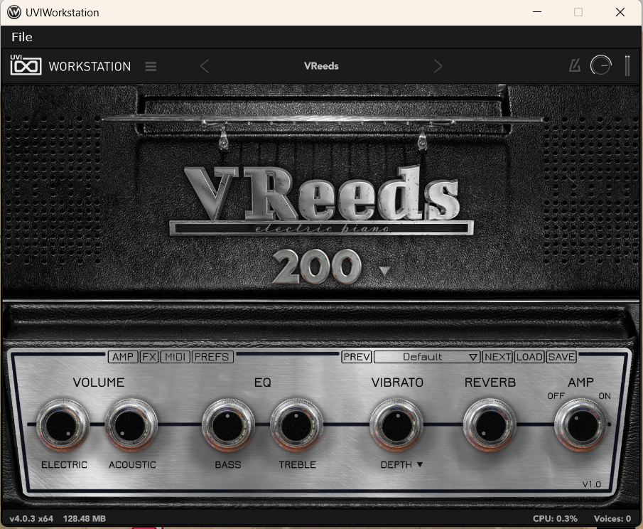 Acoustic Samples VReeds